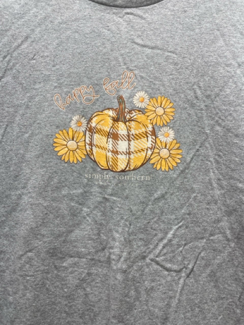 Size XL Simply Southern Gray Casual Top
