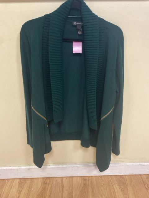Size M INC Green Sweater