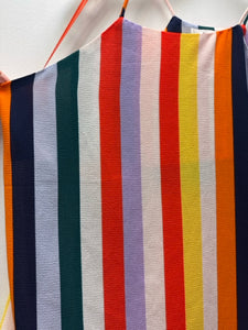 Size L Mine Multi-Color Stripe Tank Top