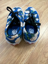 Load image into Gallery viewer, 7.5 Vans Blue Floral Sneakers
