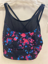 Load image into Gallery viewer, Size 4 Lululemon Black Floral Bra
