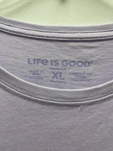 Load image into Gallery viewer, Size XL Life is Good Purple Casual Top
