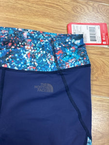 Size M The North Face Blue Solid Workout