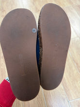 Load image into Gallery viewer, 7 LUCKY Blue Suede Clogs
