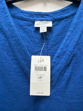 Load image into Gallery viewer, Size M J.Jill Blue Petite Solid Dress
