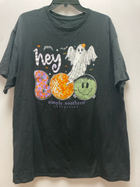 Size XL Simply Southern Black Casual Top