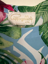 Load image into Gallery viewer, Size M Pappagallo Green Tropical Dress
